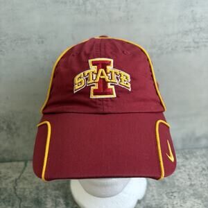 Nike DriFit Iowa State Cyclones Hat Adjustable Baseball Cap Women Kids